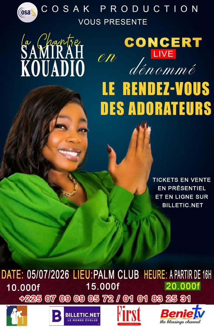 Samira Kouadio - Le rendez-vous des adorateurs